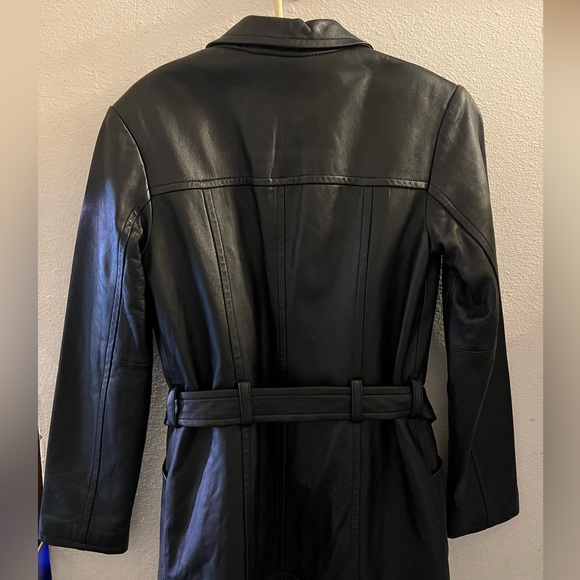 Wilson Leather coat size Small - Picture 2 of 3